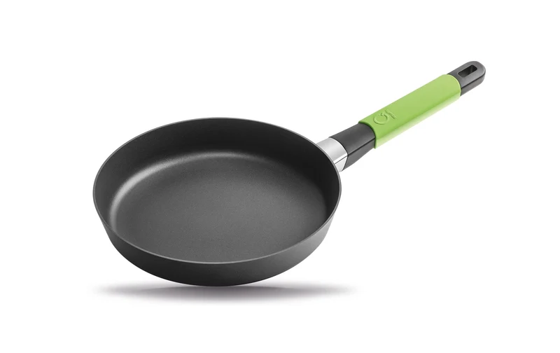 POÊLE 24 CM INDUCTION POIGNÉE VERT LIME SQUALITY