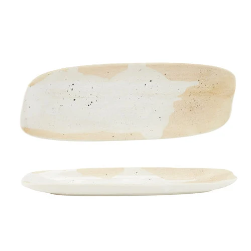Cameo Stoneware Rectangular Platter 34x11cm/13.25"x4.25" (Pack of 6)