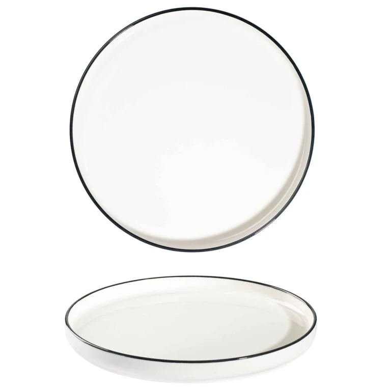 Modest Black Signature Plate 28cm / 11" - Pack of 6