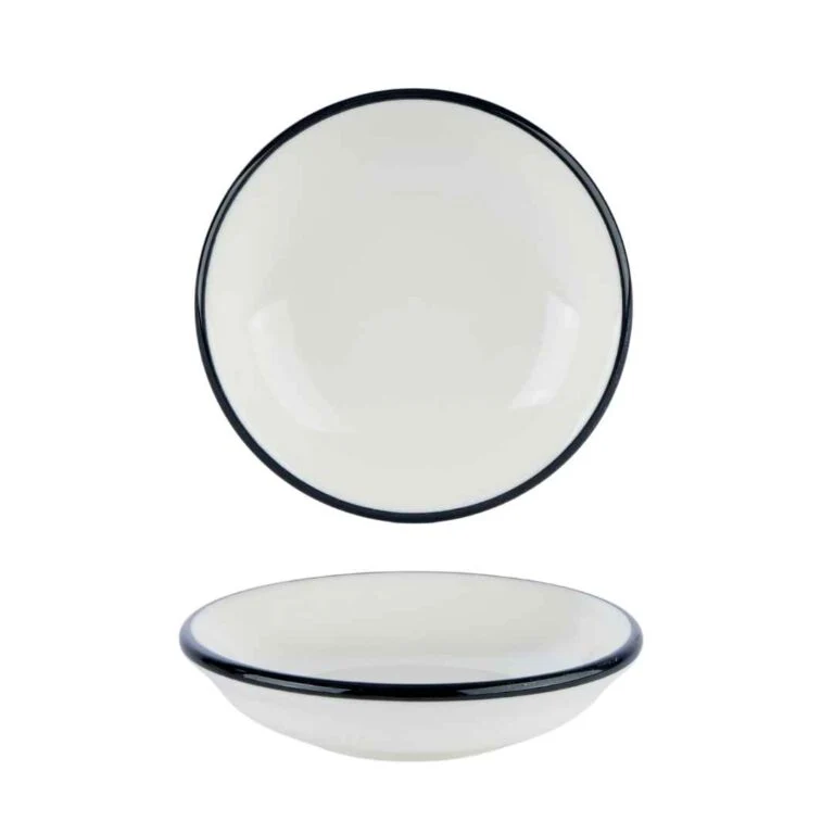 Modest Black Butter Dip Bowl 10cm / 4" - Pack of 24
