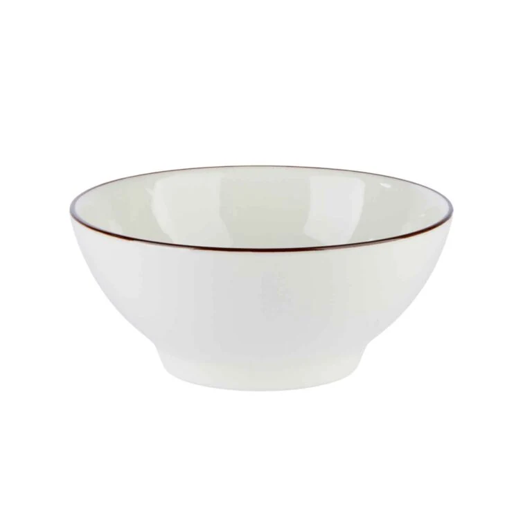 Modest Brown Footed Bowl 14cm / 5 ½" - 450ml / 15 ¾oz - Pack of 12