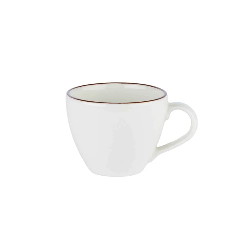Modest Brown Tea Cup 200ml / 7oz - Pack of 12