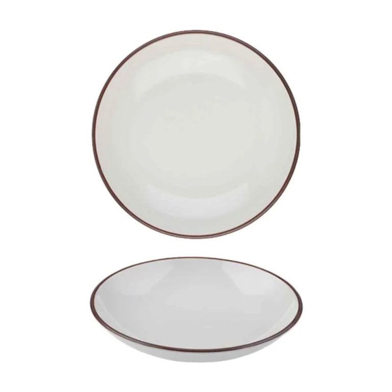 Modest Brown Coupe Bowl 25cm / 9 ¾" - 1140ml / 40oz - Pack of 12