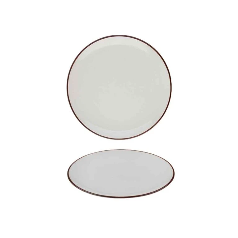 Modest Brown Coupe Plate 17cm / 6 ¼" - Pack of 12