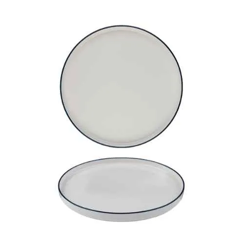 Modest Navy Signature Plate 25.5cm / 10" - Pack of 6