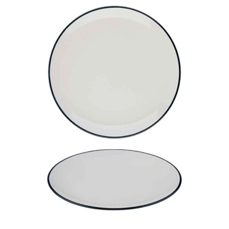 Modest Navy Coupe Plate 28.5cm / 11 ¼" - Pack of 12