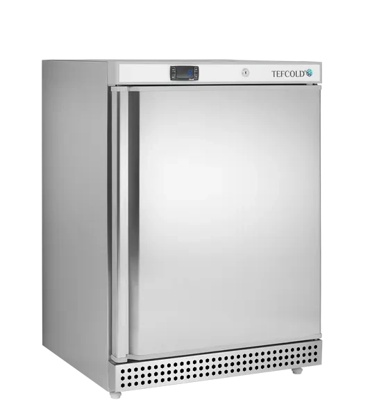 TEFCOLD UF200S Stainless Steel Undercounter Freezer - 200 Litres / 120L Net