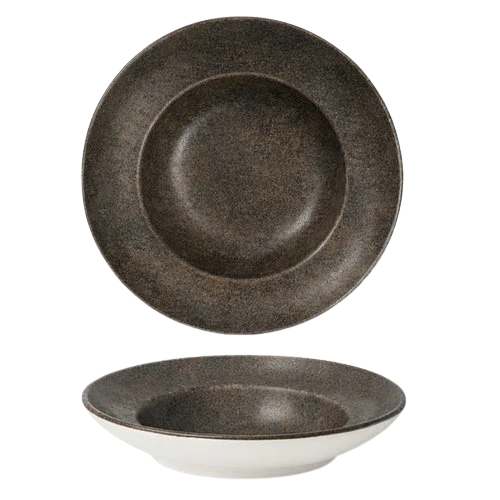 Ebony Pasta Plate - 28cm / 11" (Pack of 6)