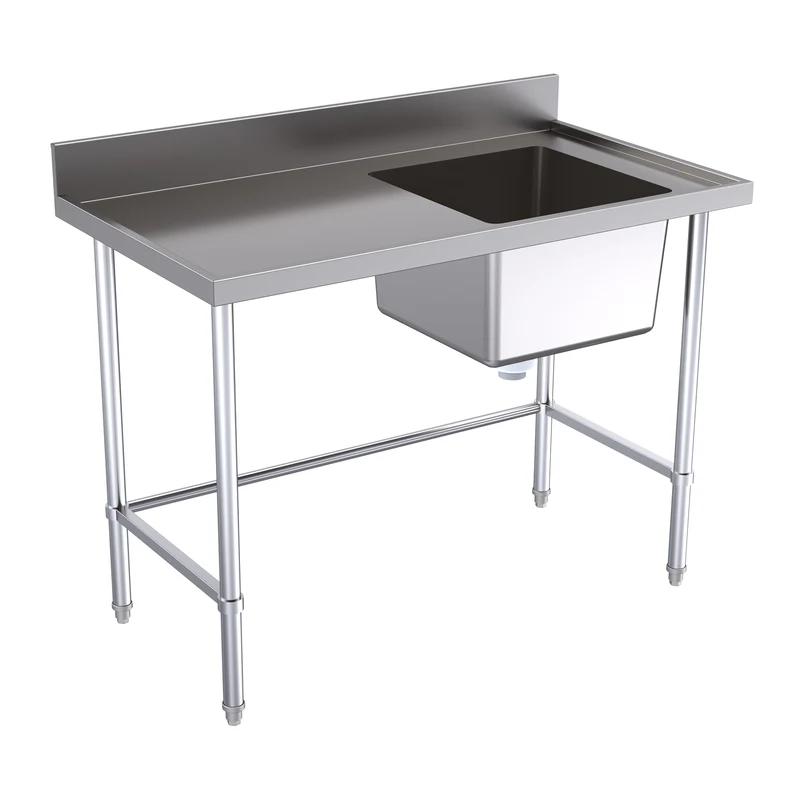 Hallco Sink Single Right Hand Bowl With Left Hand Drainer 1200mm | HSS1200R