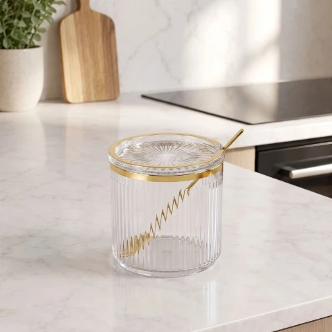 POT A EPICE | ACRYLIQUE CERCLE OR