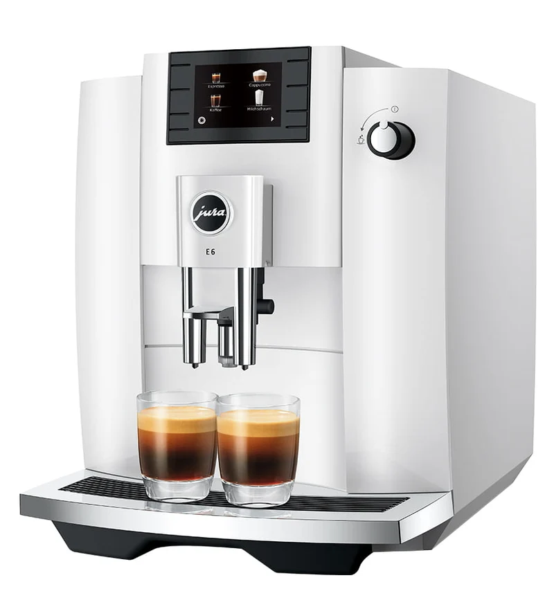 MACHINE A CAFE E6 PIANO WHITE JURA