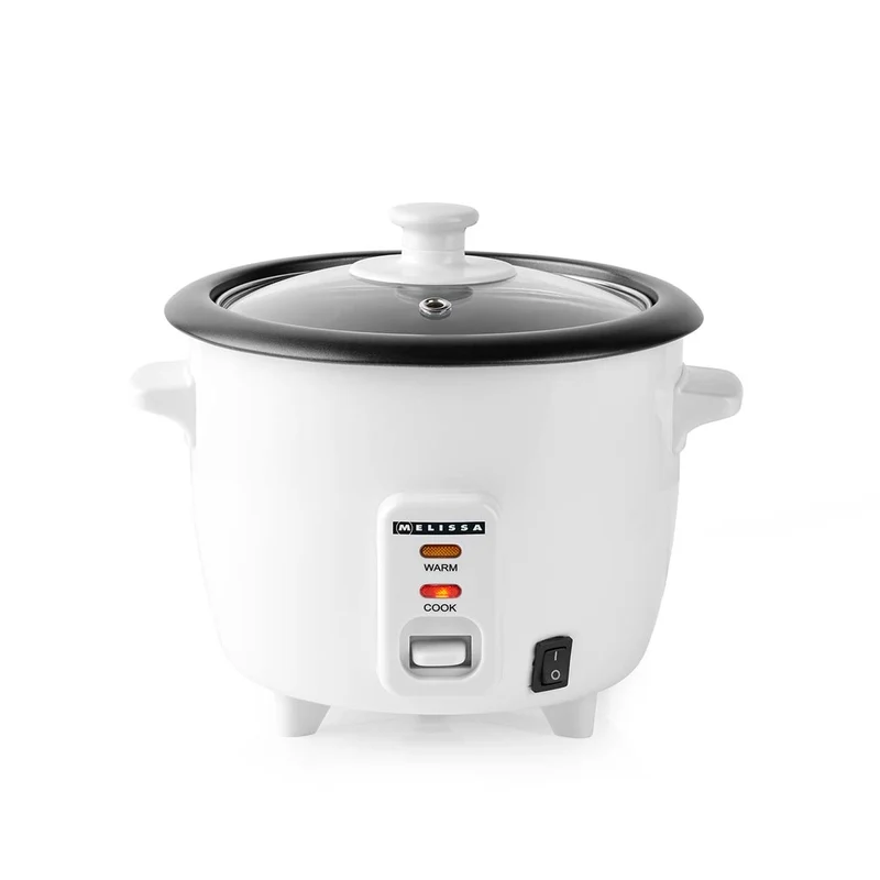Melissa 16280022 - Rijstkoker - 0,6 l - Antiaanbaklaag - Uitneembare binnenpan - 300 W - Automatische uitschakeling