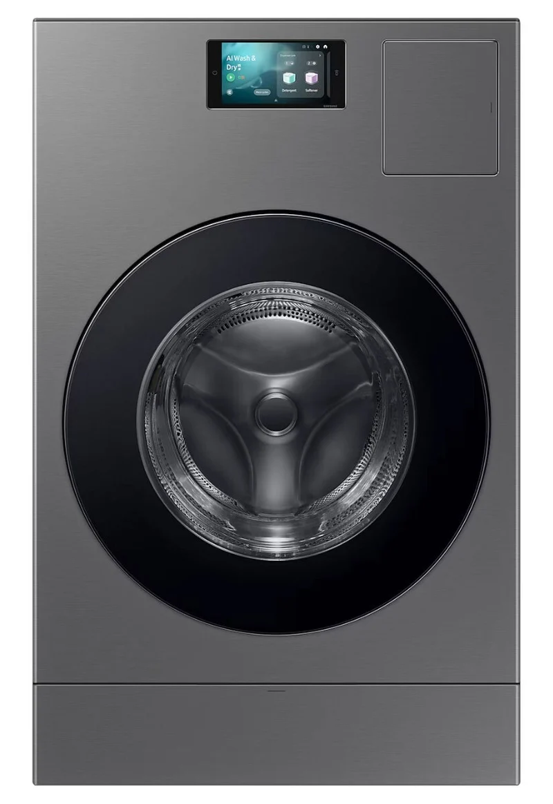 Samsung Bespoke AI All-in-One Heat Pump Washer & Dryer, WD18DB8995BZT1 18/11kg