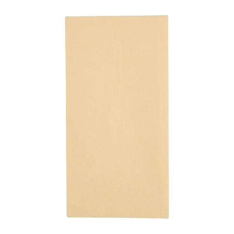 Fiesta Recyclable Dinner Napkin Cream 40x40cm 3ply 1/8 Fold (Pack of 1000)