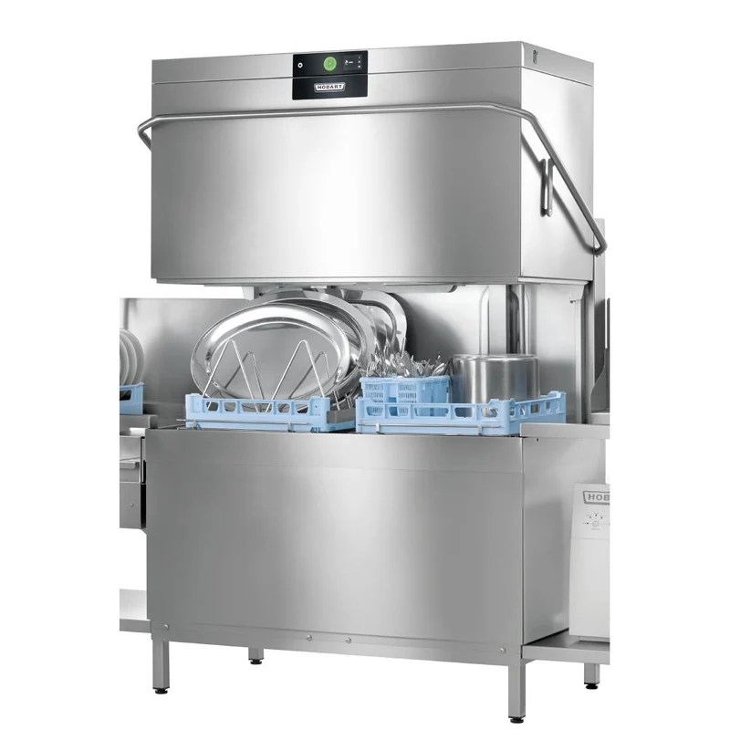 Hobart Premax Twin Basket Pass Through Dishwasher AUPTW-10B