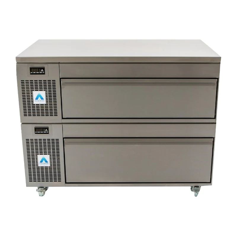 Adande Counter Fridge Freezer Double Drawer VCS2/LT