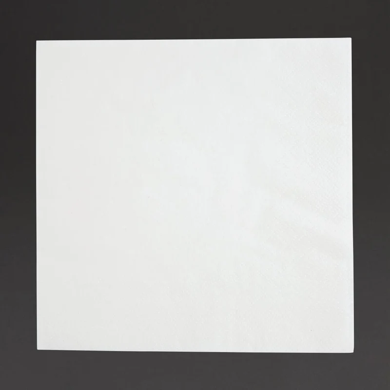 Fiesta Recyclable Lunch Napkin White 33x33cm 2ply 1/4 Fold (Pack of 2000)