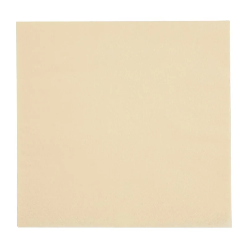 Fiesta Recyclable Lunch Napkin Cream 33x33cm 2ply 1/4 Fold (Pack of 2000)
