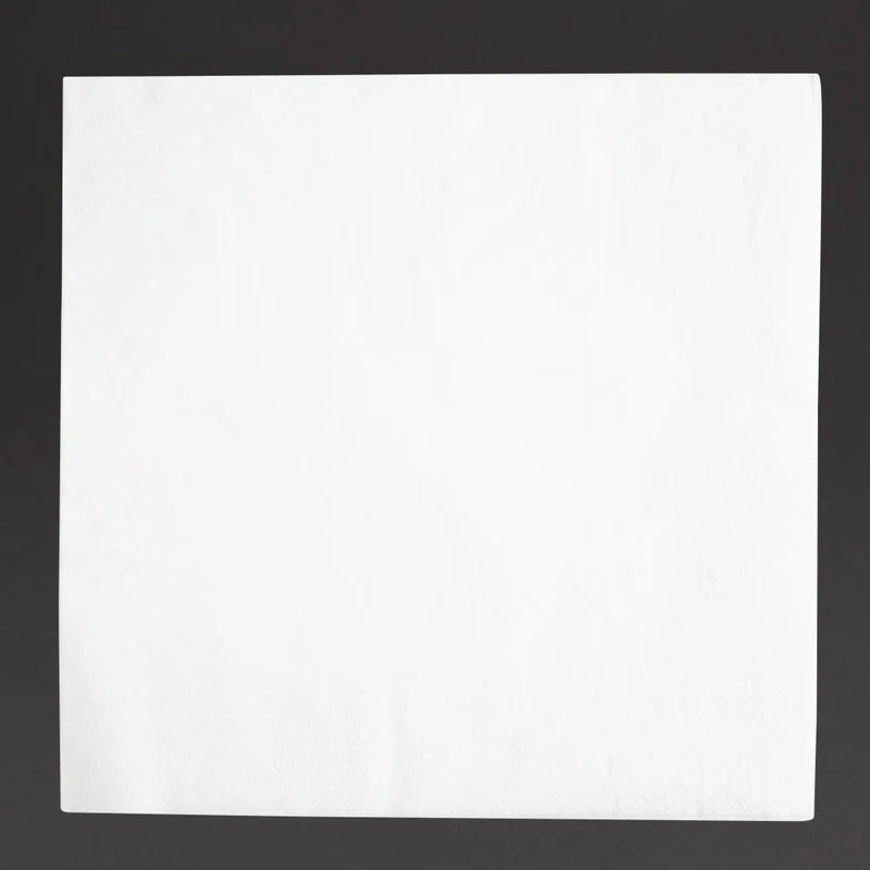 Fiesta Recyclable Dinner Napkin White 40x40cm 2ply 1/4 Fold (Pack of 2000)
