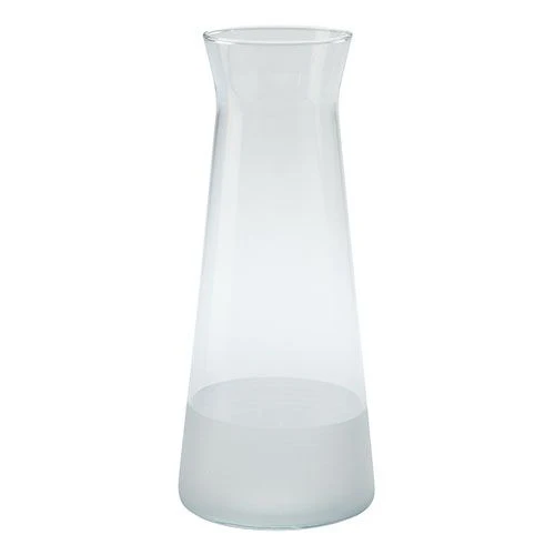 Modern White Frosted Carafe 1145ml / 40oz - Pack of 6