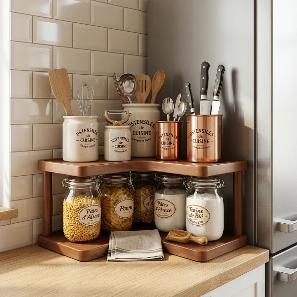 ETAGERE CUISINE BOIS | NATURDECO™