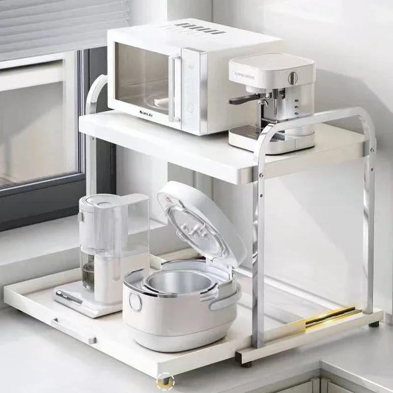 Support pour micro onde | 2 Niveaux acier robuste