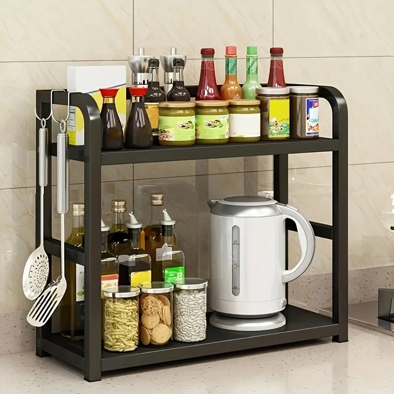 Étagère de cuisine | 2 niveaux métal design