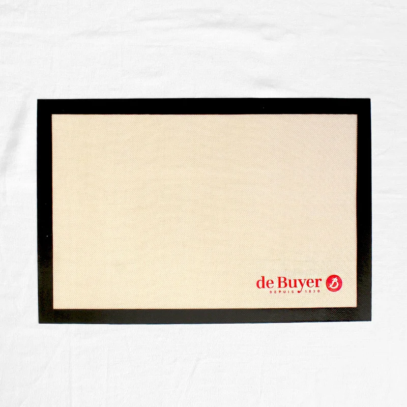 Tapis de cuisson antiadhésif en silicone réutilisable - grand format