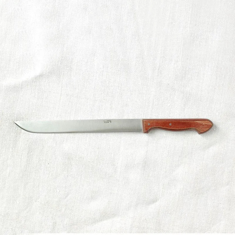 Couteau à jambon manche en bois pressé