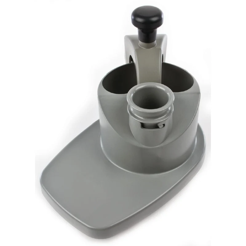 Robot Coupe Grey Rounded Feed Lid Assembly - Ref 117079