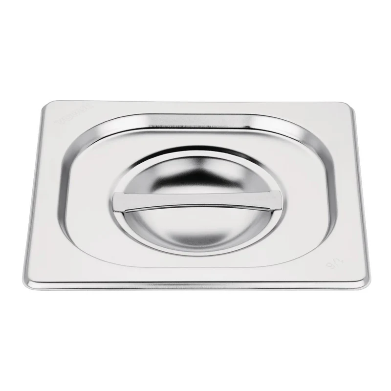 Vogue Stainless Steel 1/6 Gastronorm Lid