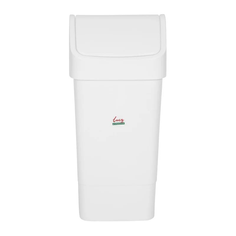 SYR Polypropylene Swing Bin White 50Ltr