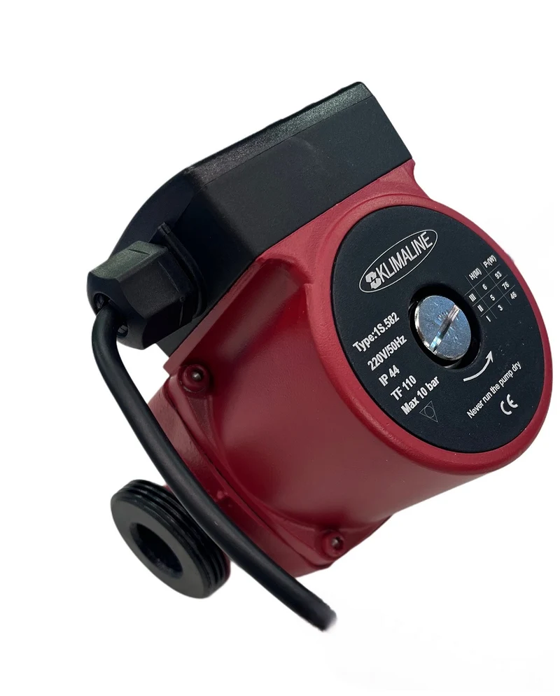 Circulateur d'eau chaude sanitaire 25/60 - 130 pour chaudière, poêle à granulés, cheminée thermique, 3 vitesses